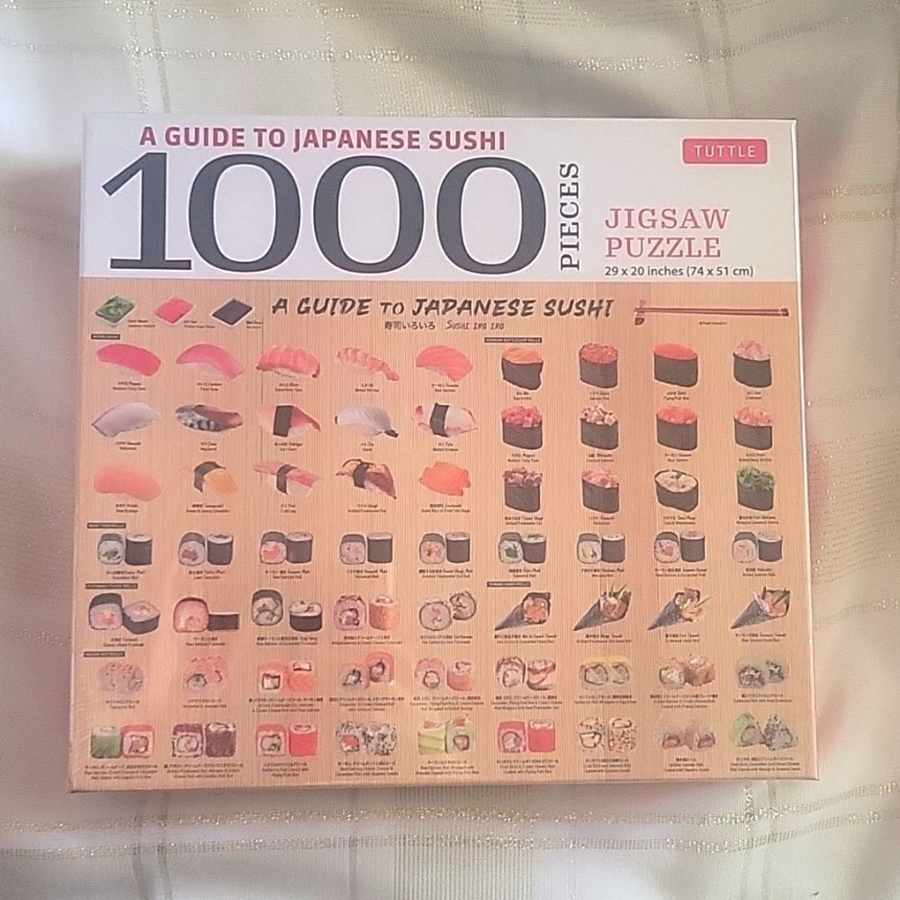 👋 Sealed Japanese Sushi 1000 PC Puzzle new  | Mix And Match 3/$20